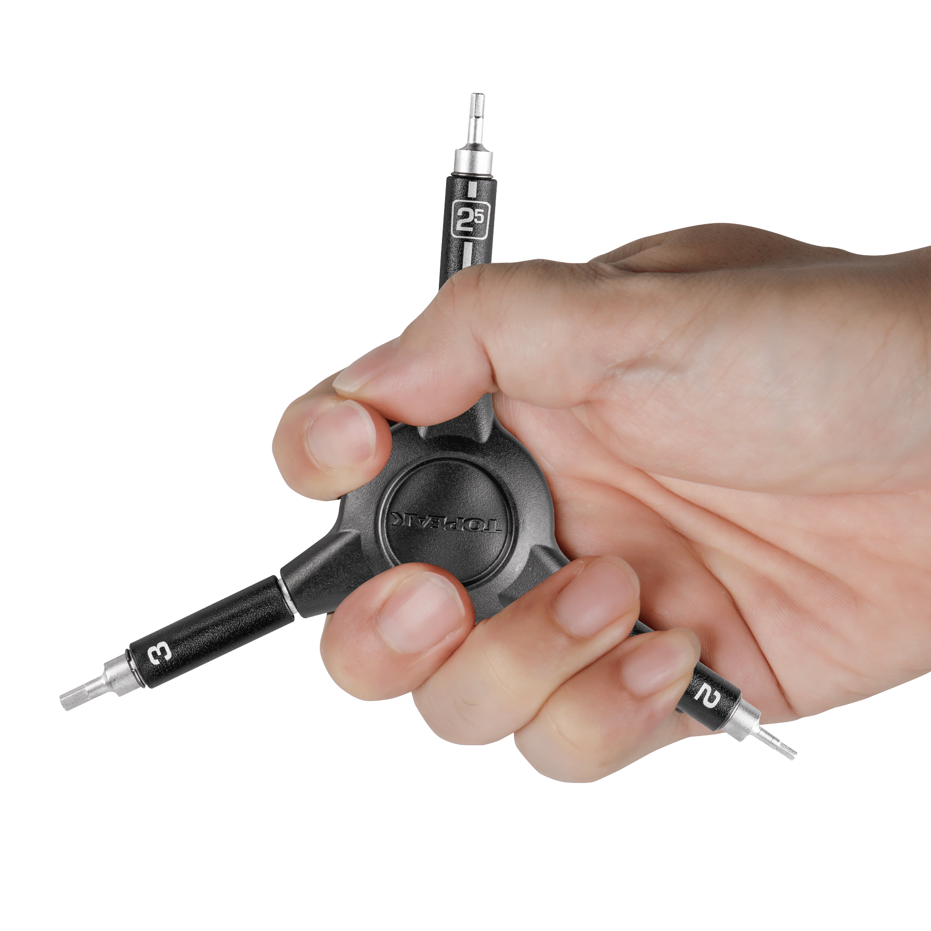 Topeak Clé Y-Hex Speed, 2/2,5/3mm