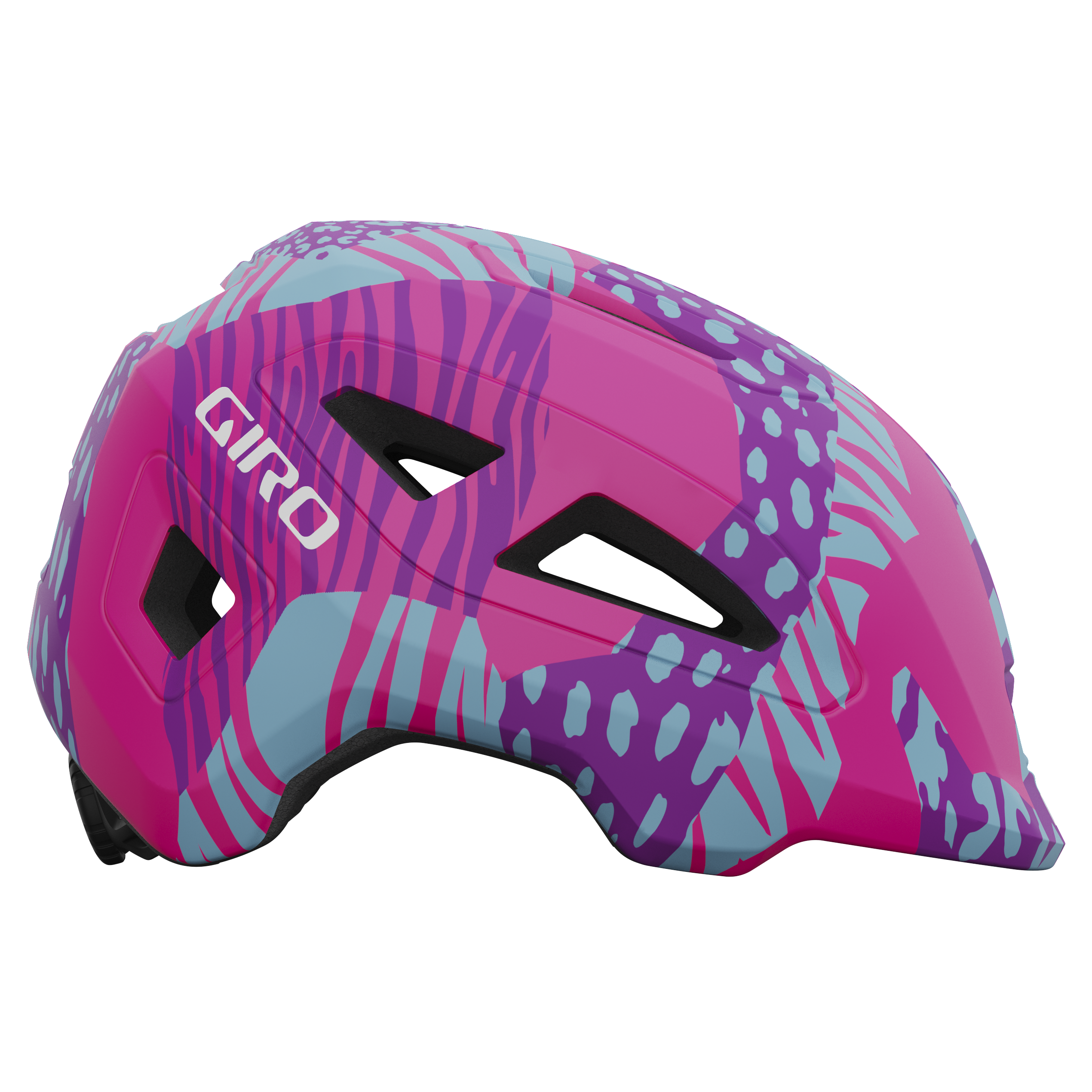 Casque Giro Scamp II mat rose animal