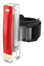 Knog Plus lampe de vélo StVZO LED rouge translucide