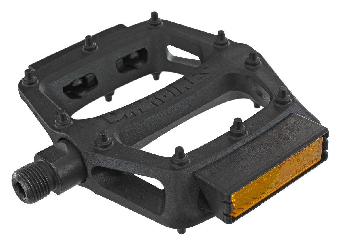Pédales DMR V6 avec réflecteur noir