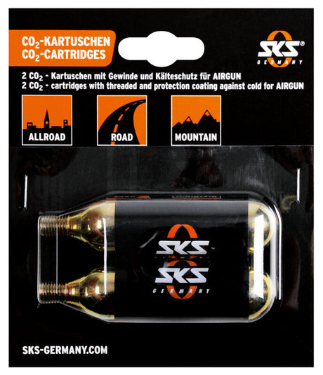 Set de cartouches CO2 SKS pour SKS Airgun CO2, 2 pièces