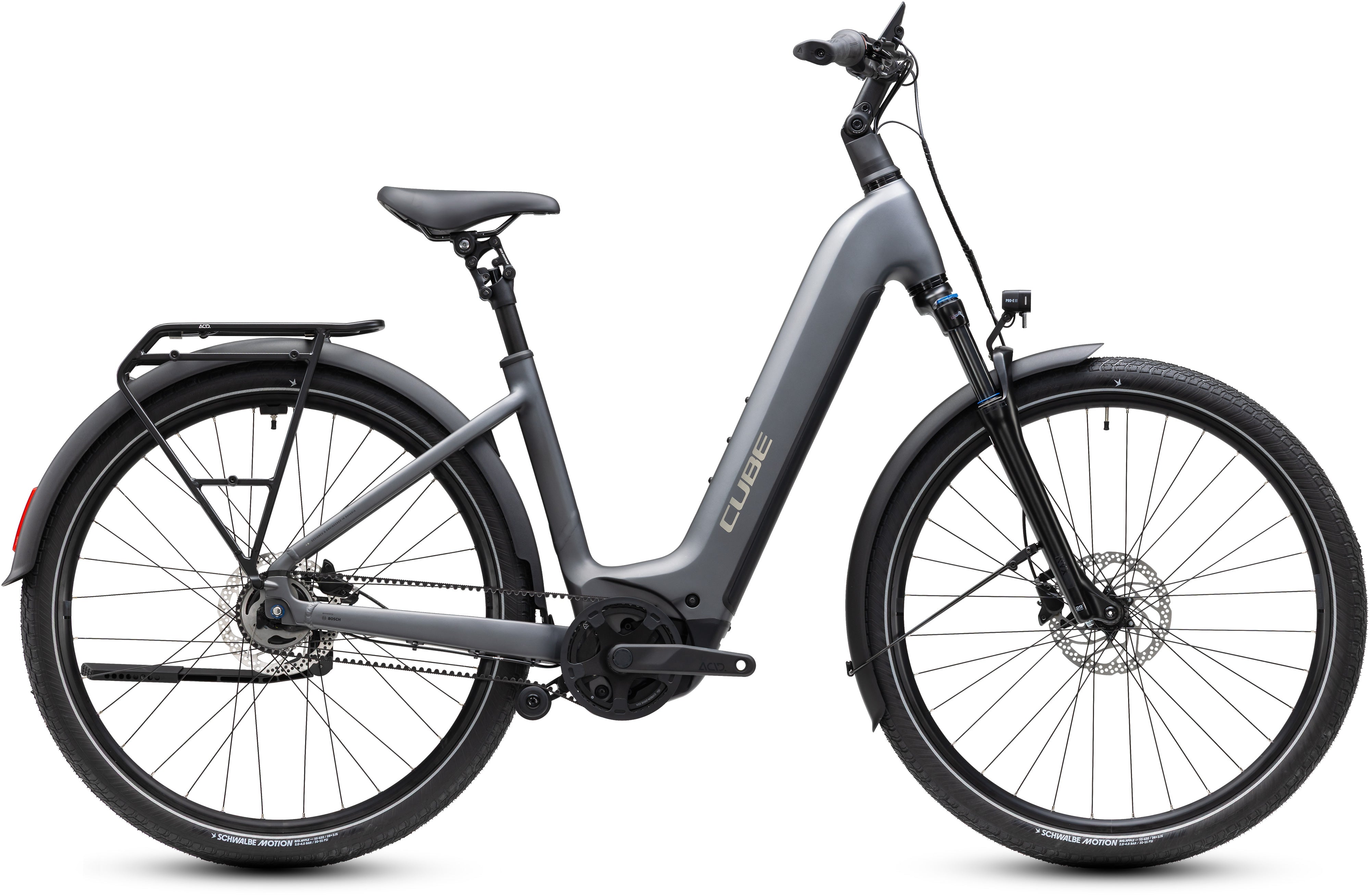 Cube Touring Hybrid Deluxe SLX 800 Easy Entry gris ardoise´n´chrome (2027)