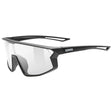 uvex Skyryse Jr. Lunettes de vélo Noir Mat / Transparent