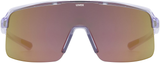 uvex Dyrt Lunettes de vélo Transparent / Miroir Rouge