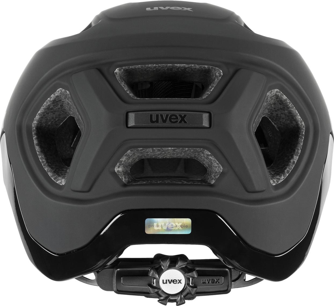 uvex React Casque VTT Noir Mat