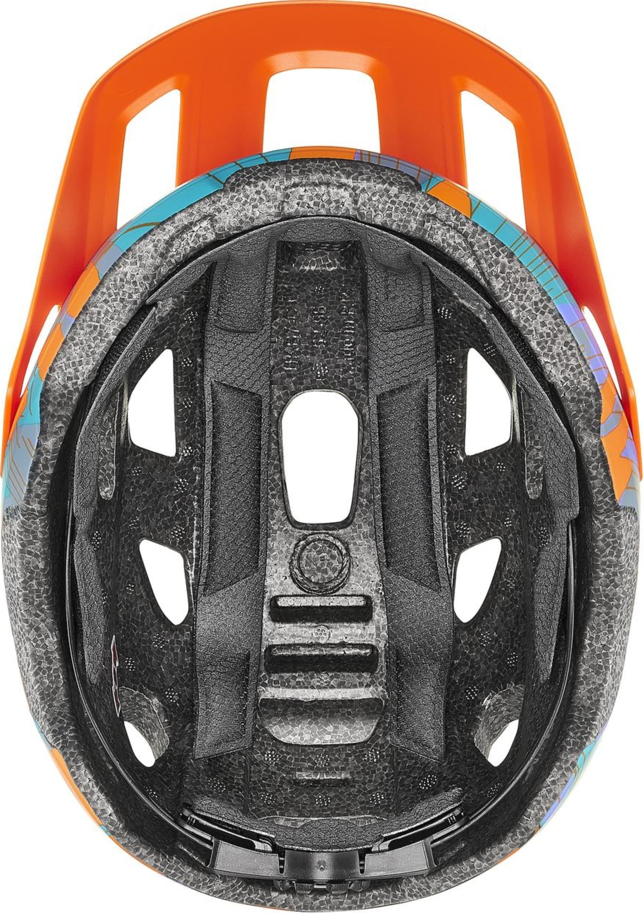 uvex React Jr. Casque enfant Papaye Camo Mat