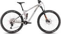 Cube Stereo ONE22 Race Diamant (2026) | VTT tout suspendu 27,5/29 pouces | rawmetal´n´black – aktuelle Variante
