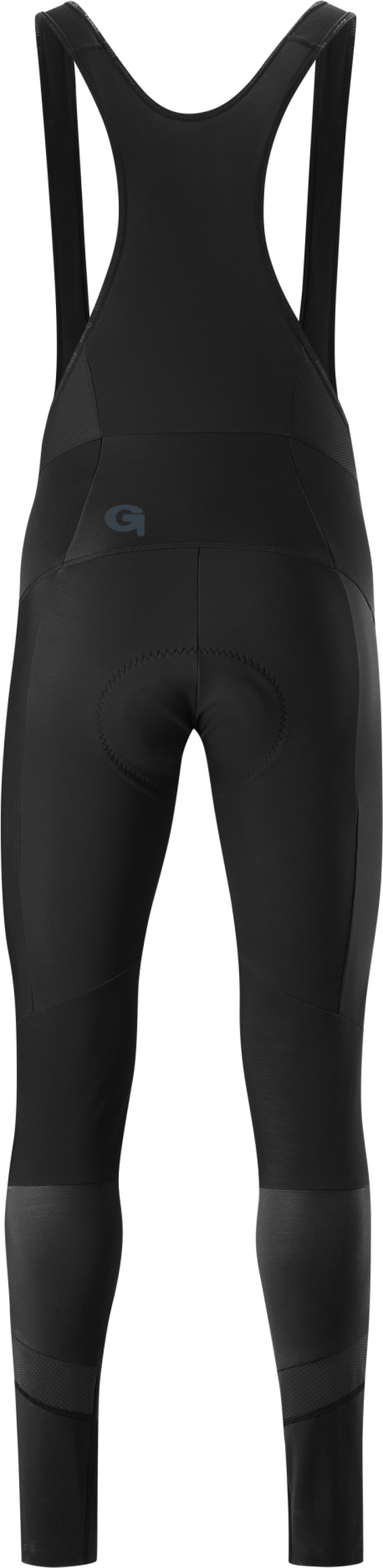 Gonso ESSENTIAL BIB TIGHT SOFTSHELL - Collant à bretelles softshell pour homme noir