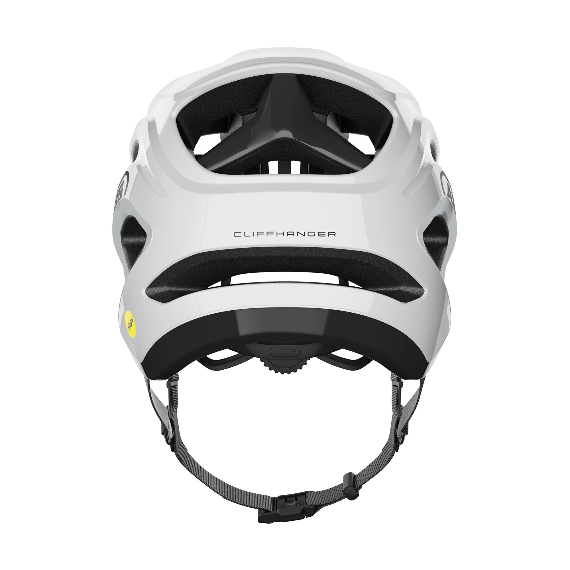 Casque VTT Abus CliffHanger MIPS blanc brillant