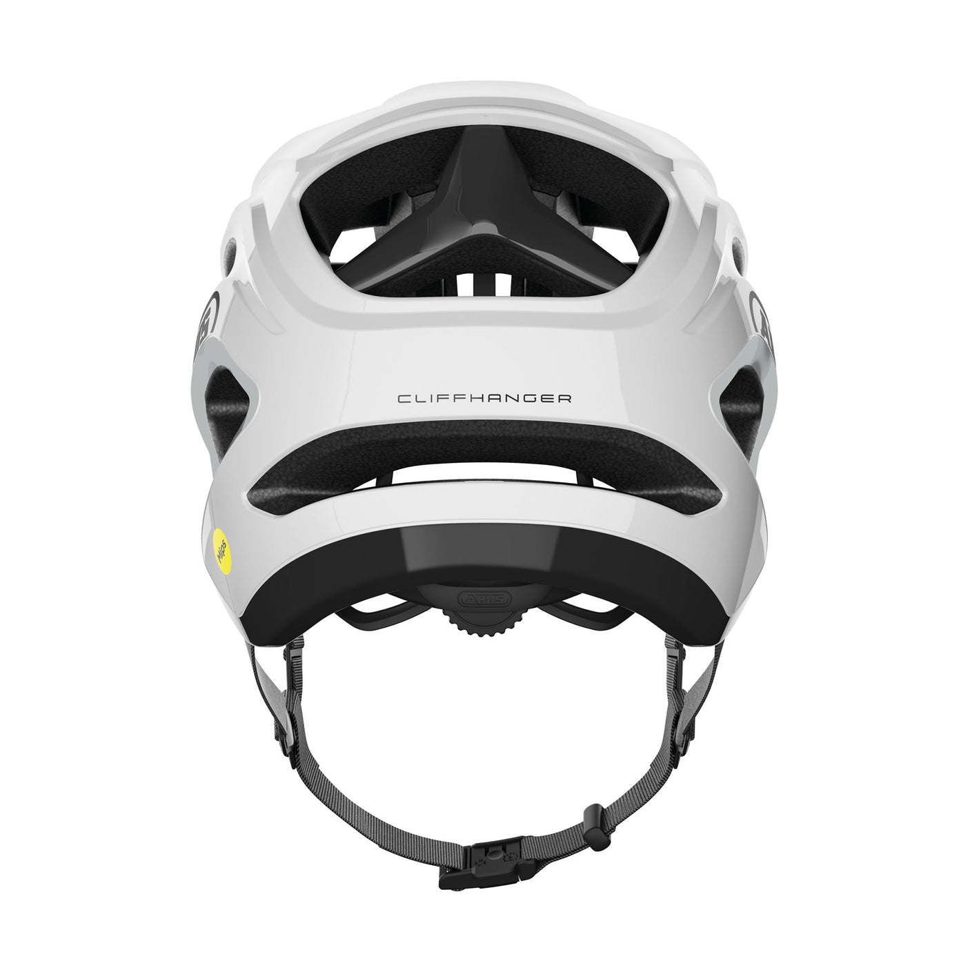 Casque VTT Abus CliffHanger MIPS blanc brillant
