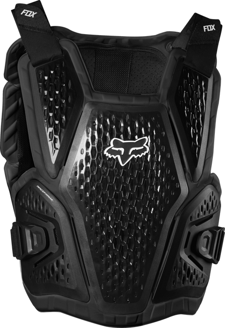 Fox YTH Raceframe Impact Plastron de poitrine Noir
