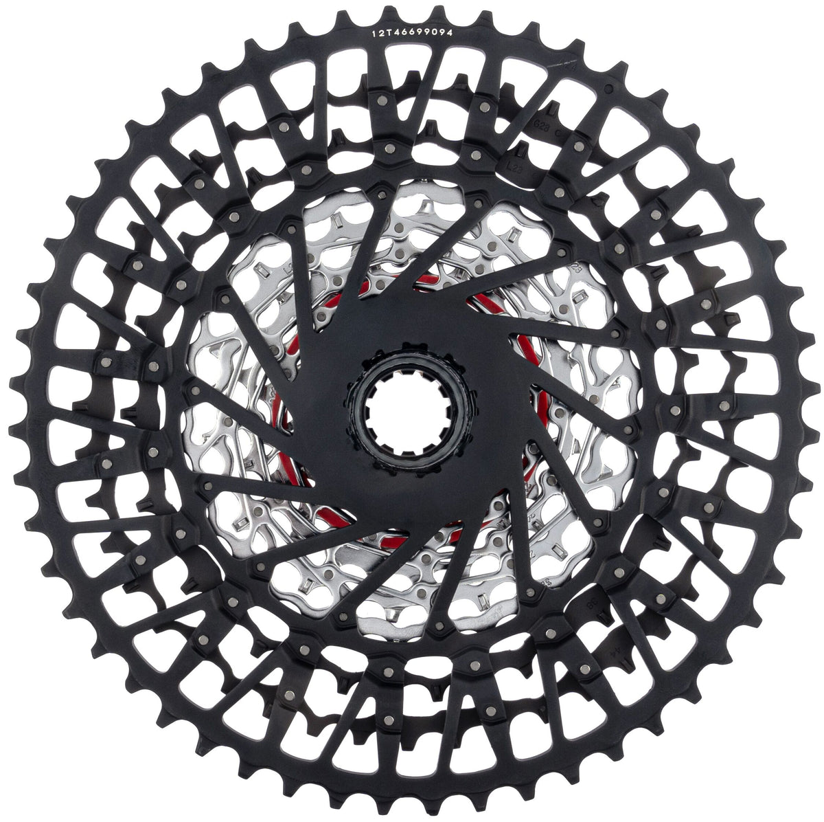SRAM Cassette GX Eagle XS-1275 T-Type 12 vitesses noire