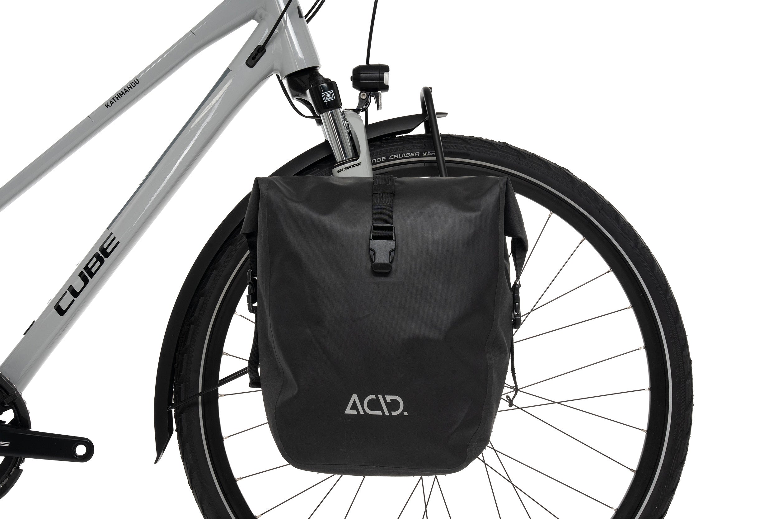 ACID porte-bagages LOWRIDER Suspension TREKKING noir