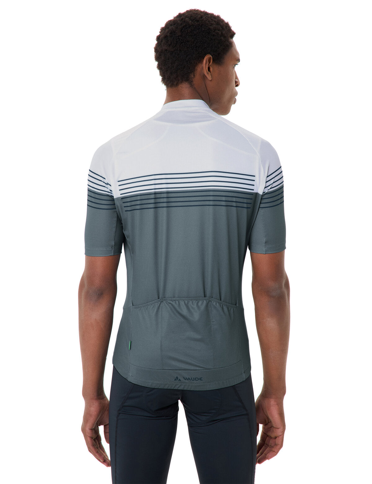 VAUDE Homme Posta HZ Tricot II héron/blanc