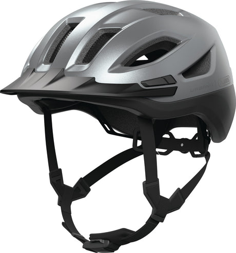 Abus URBAN-I 4.0 Casque urbain graphite argent