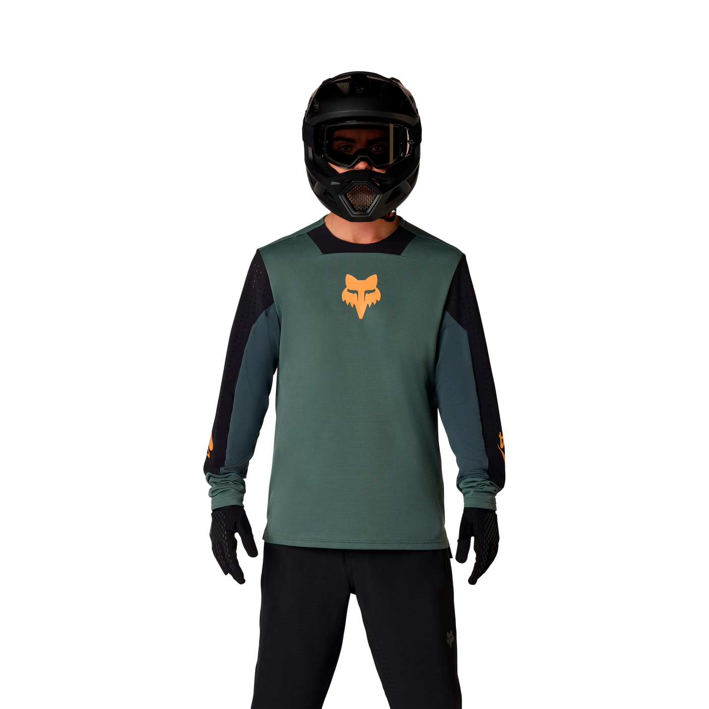 Fox Defend LS Maillot Création Sauge