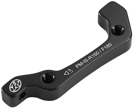 Adaptateur IS-PM Reverse pour frein à disque roue avant 180 mm/roue arrière 160 mm noir
