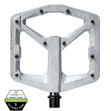 Crankbrothers Stamp 2 Large pédale plateforme raw silver