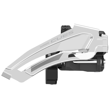 Dérailleur avant Shimano CUES 10-/11 vitesses Collier Double tirage Top Swing 40/46 dents