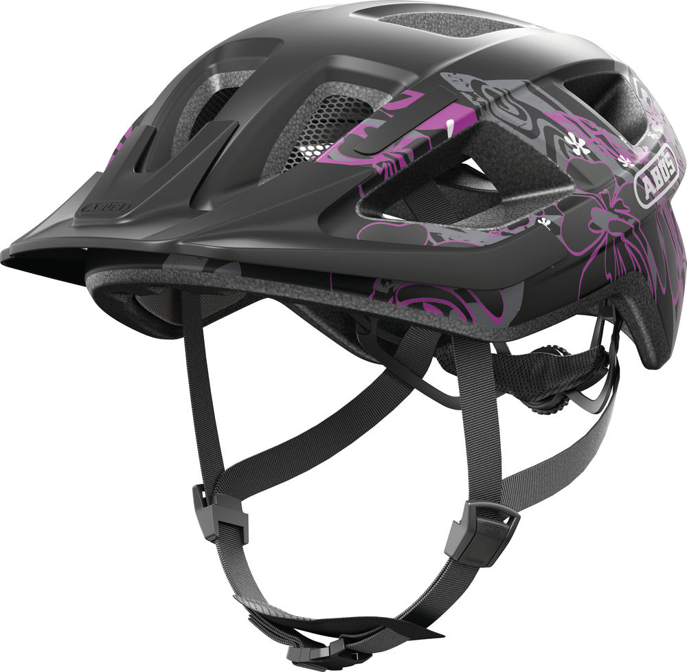 ABUS Aduro 3.0 LED Casque Urban maori blackberry