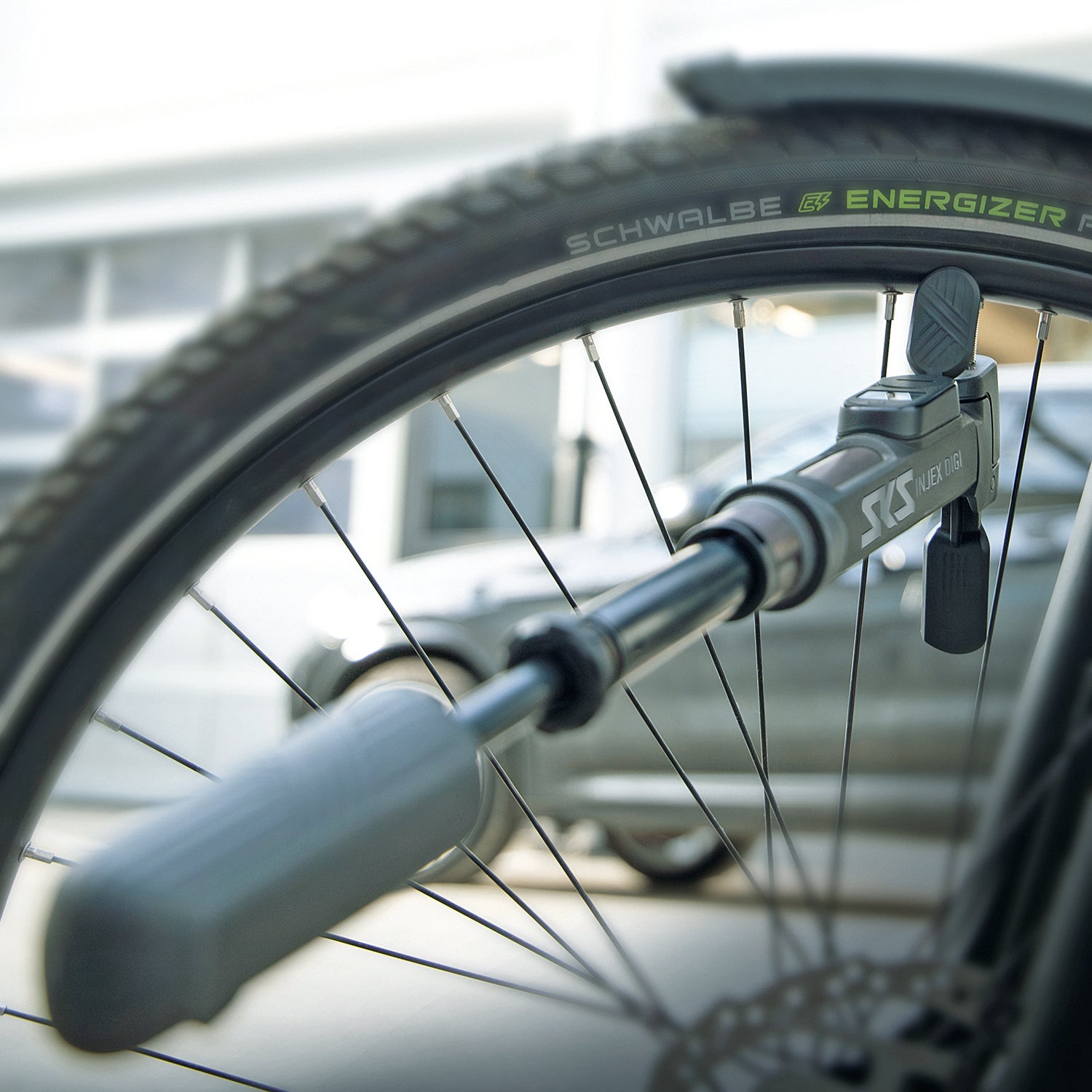 SKS Germany INJEX CONTROL DIGI Mini-pompe Noir