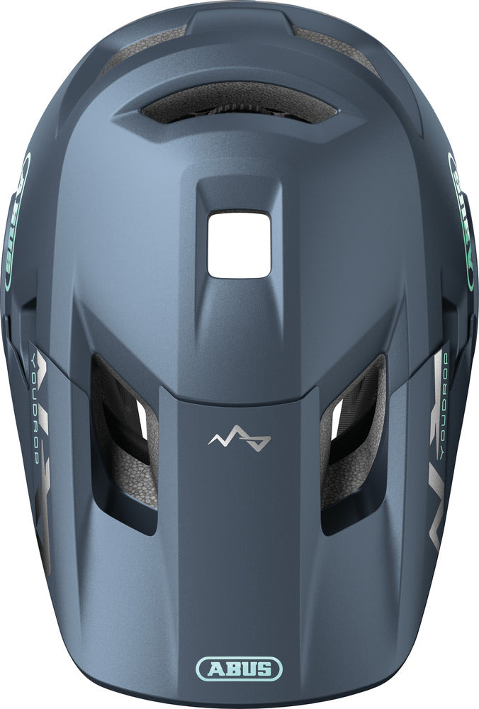ABUS Youdrop FF Casque Enfant, bleu nuit
