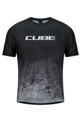 Cube Maillot VTT Moonstone manches courtes blue´n´black