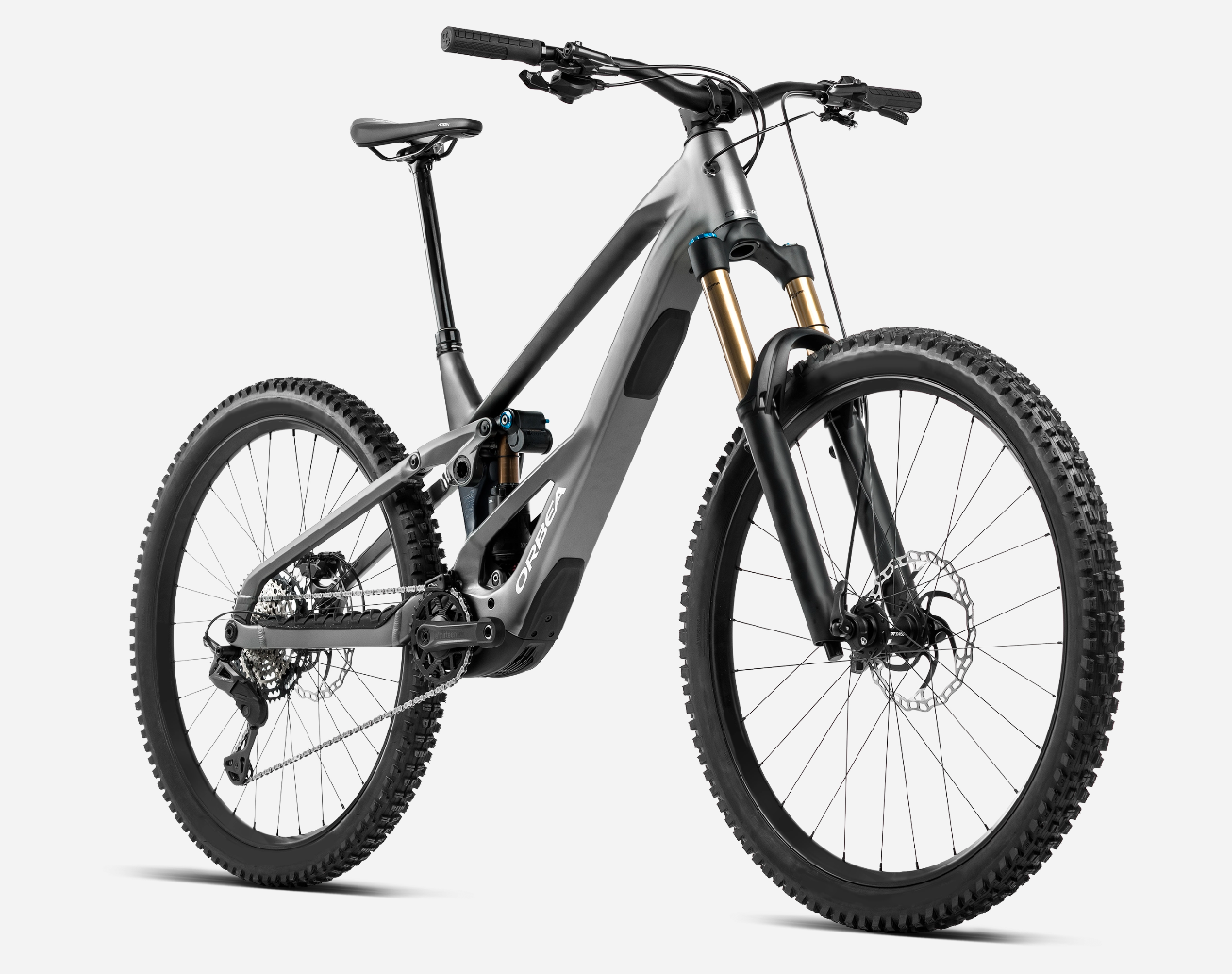 Orbea WILD LT H10 Gris Titane - Noctiluca C View (Mat)
