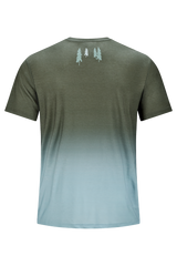 Cube maillot MTB col rond Soft Touch manches courtes gris