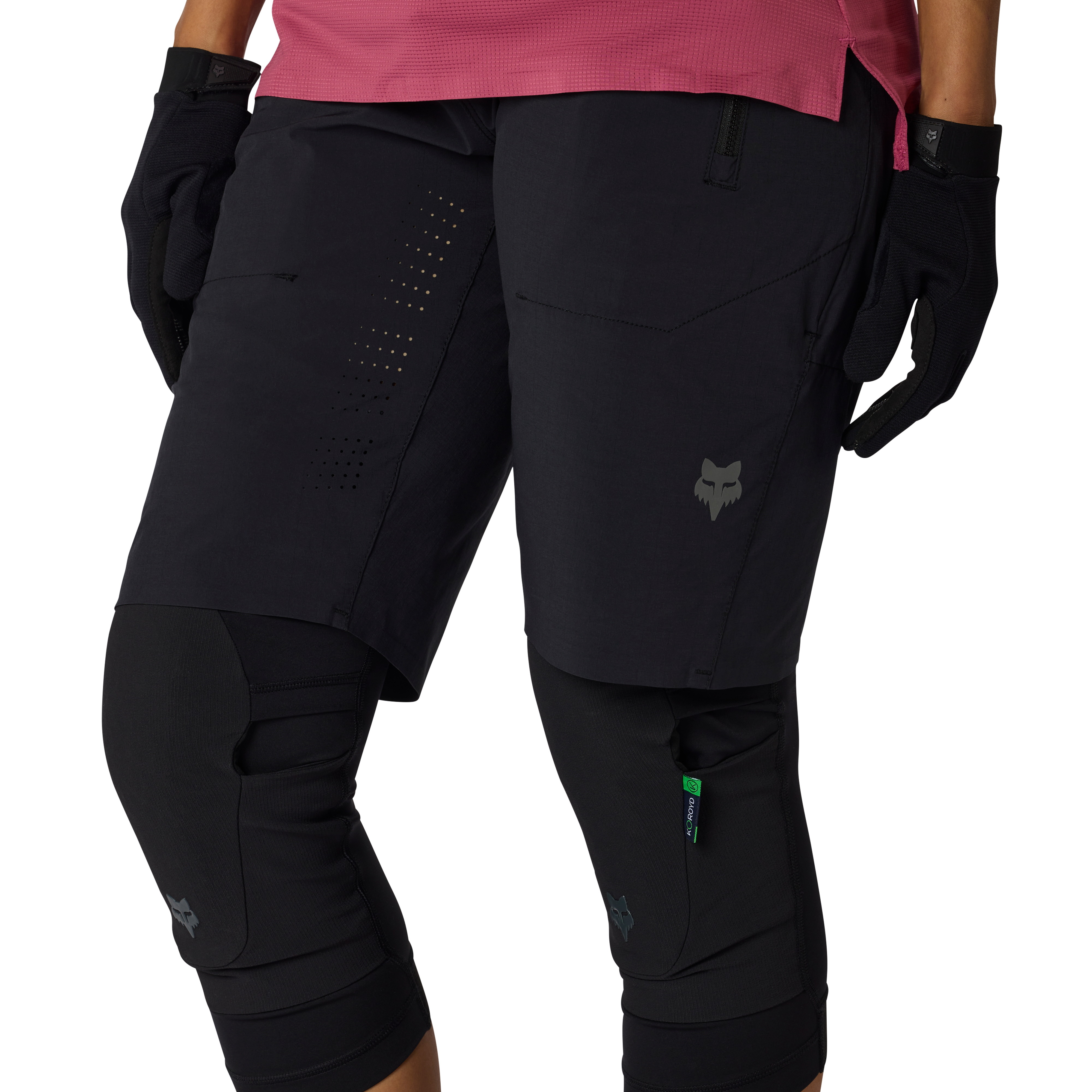 Fox W Flexair Court Noir