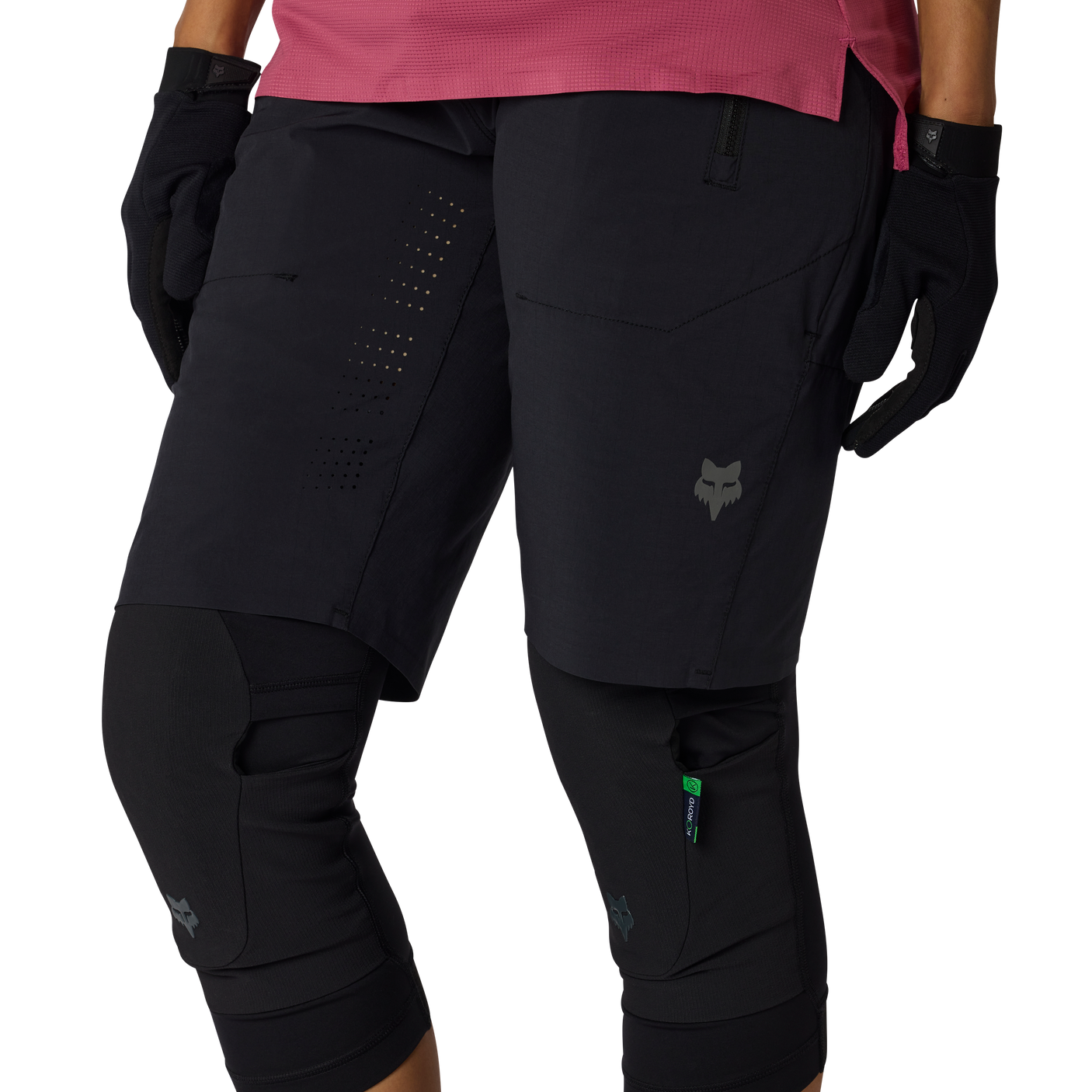 Fox W Flexair Court Noir