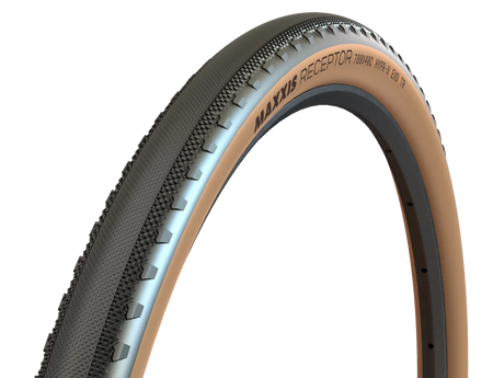 Maxxis Receptor Gen.2 pneu 28" EXO Protection, TR Tubeless Ready, composé HYPR-X tanwall