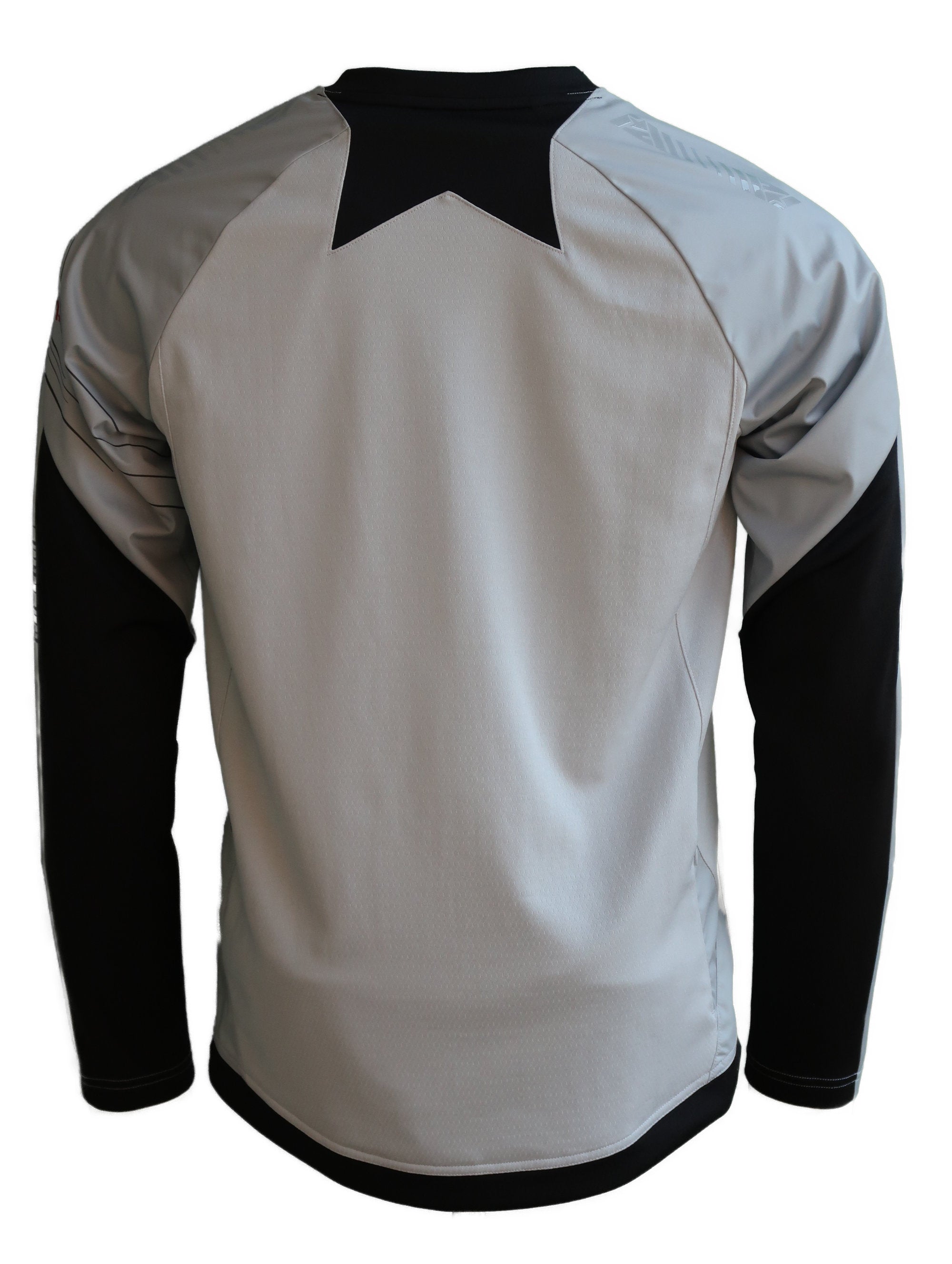 Zimtstern ProTechZonez Shirt LS Homme Glacier Grey/Pirate Black
