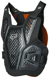 Fox Raceframe Impact SB D3O Plastron poitrine Noir