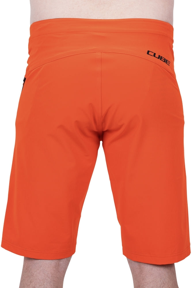 CUBE VERTEX Short Baggy Léger orange