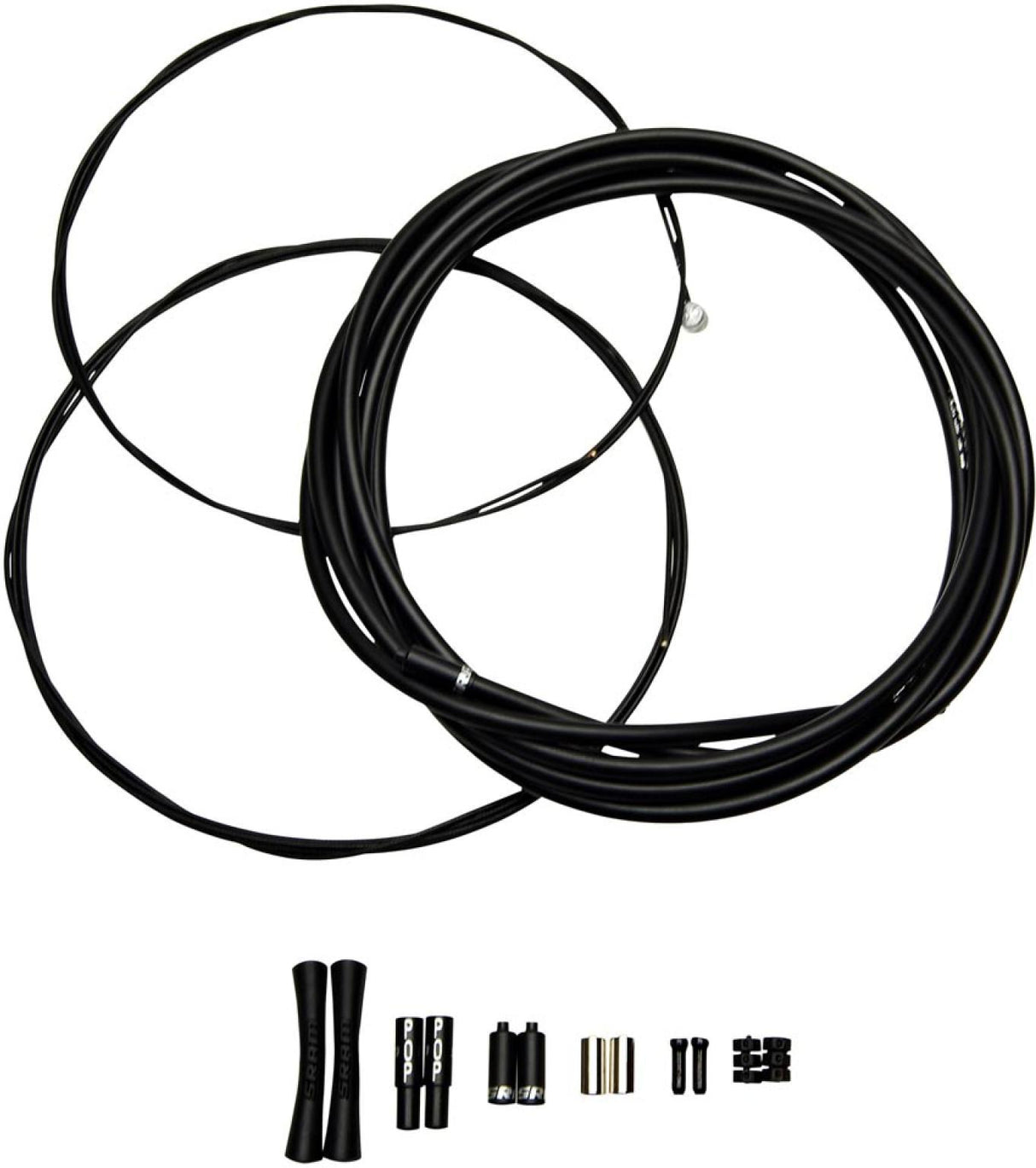 SRAM SlickWire Jeu de câbles de changement de vitesse route/VTT 1,1x2300mm noir