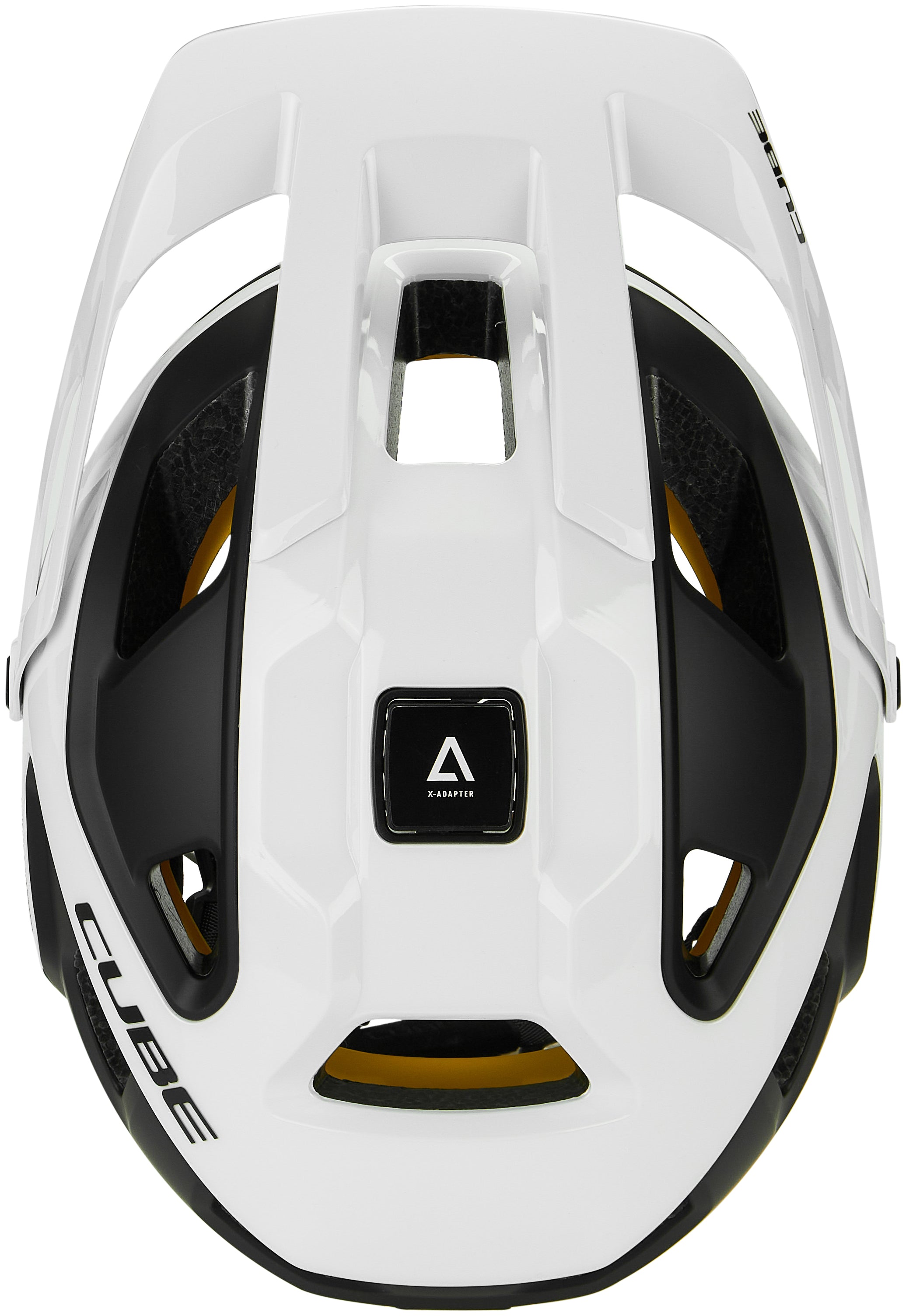 Casque CUBE STROVER blanc et noir