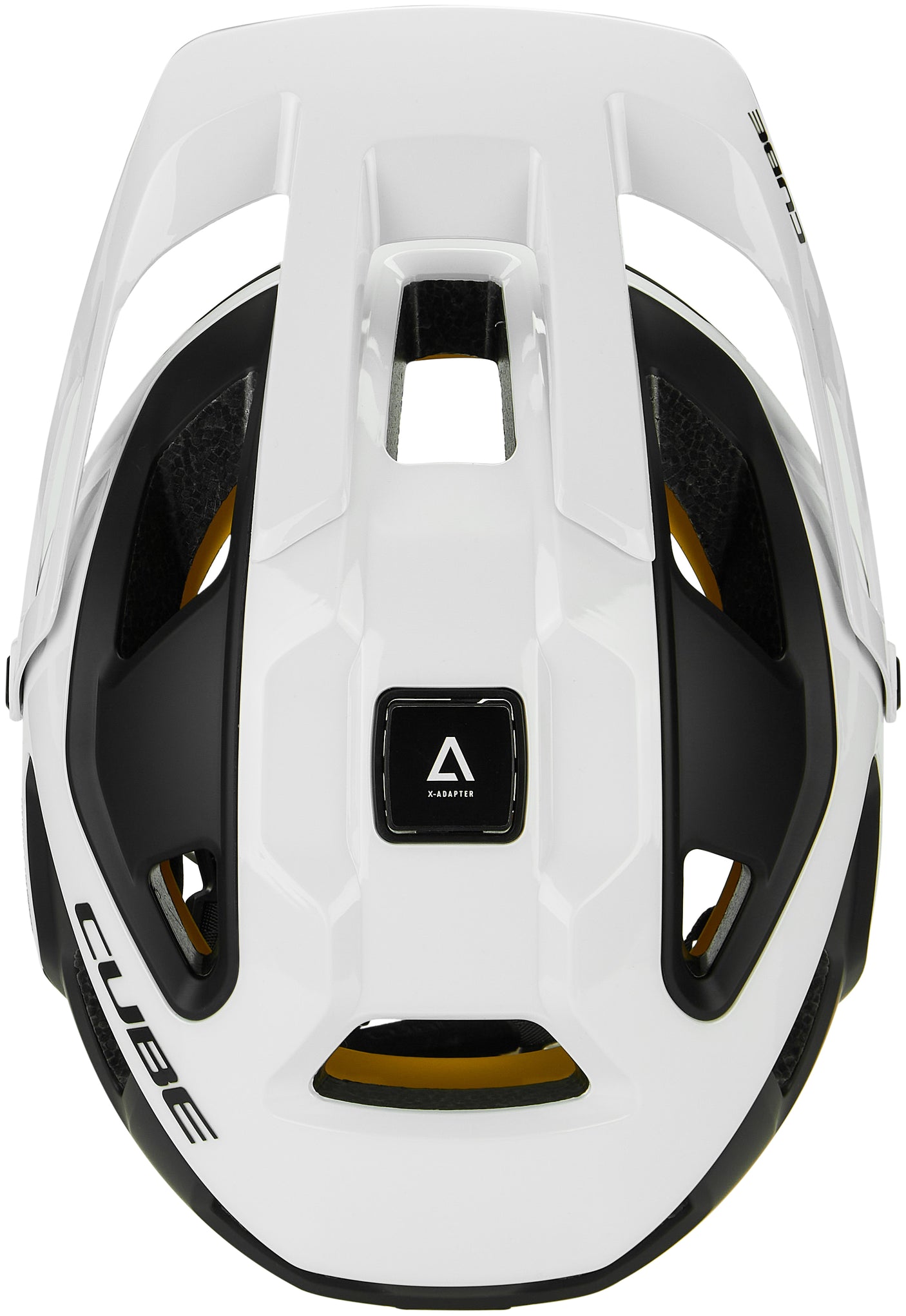 Casque CUBE STROVER blanc et noir