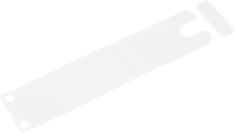 Tube diagonal de protection contre les éclats de pierre RFR pour vélo électrique en carbone transparent