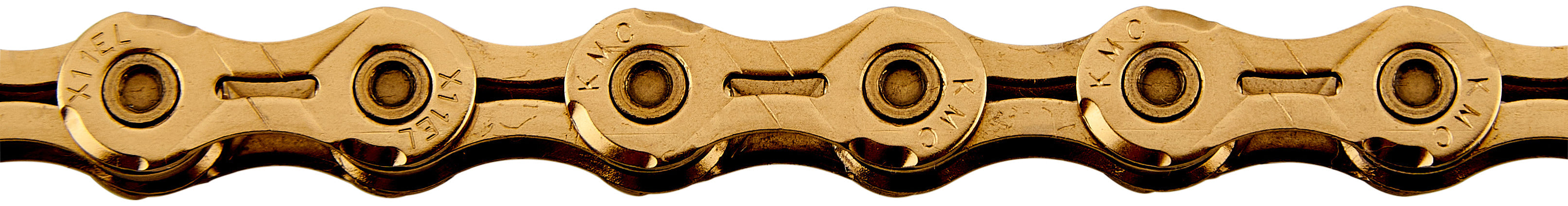 Chaîne KMC X11EL Ti-N 11 vitesses or