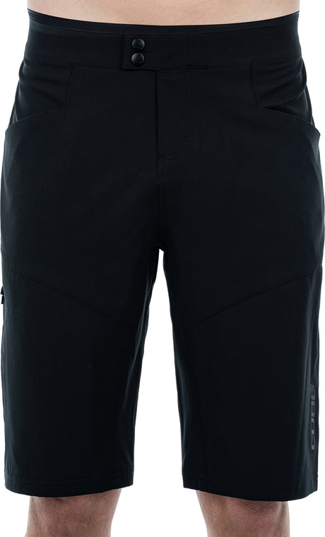 CUBE ATX Baggy Shorts CMPT avec short intérieur noir