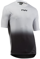 Northwave Edge 2 Maillot Manches Courtes Gris Clair/Noir