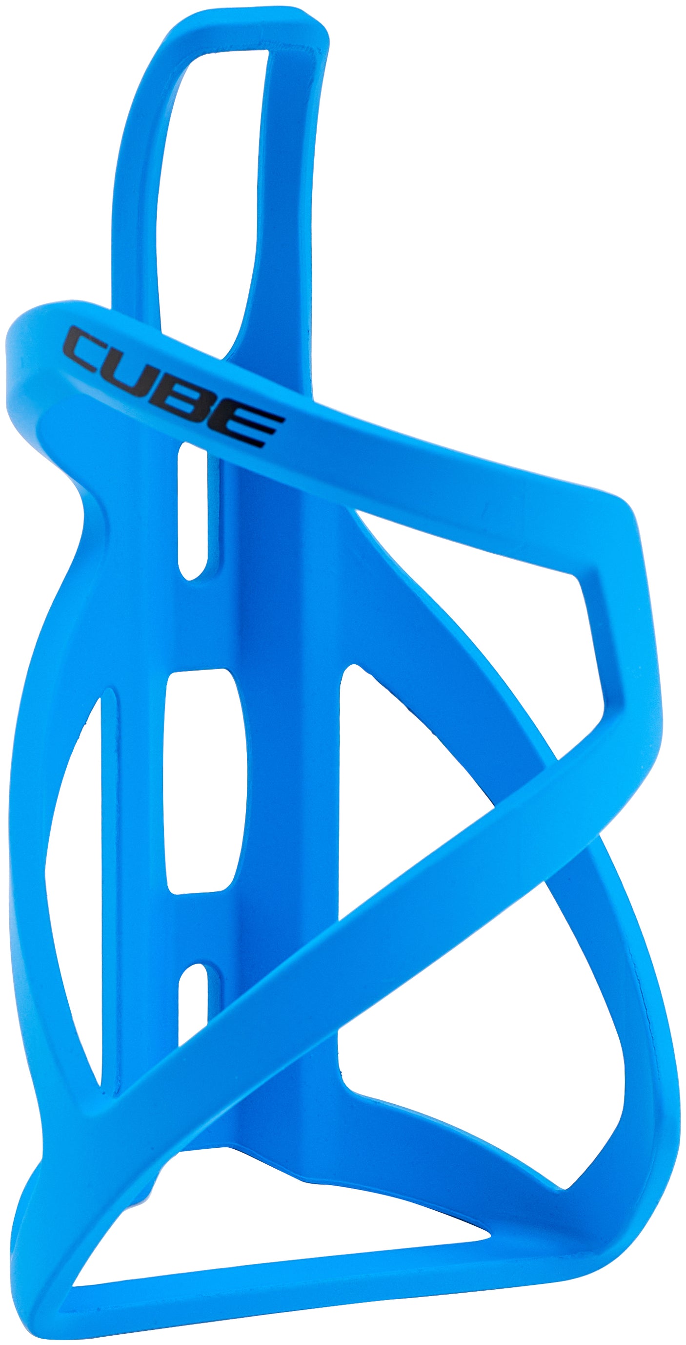 Porte-bidon CUBE HPP Sidecage bleu mat et noir brillant