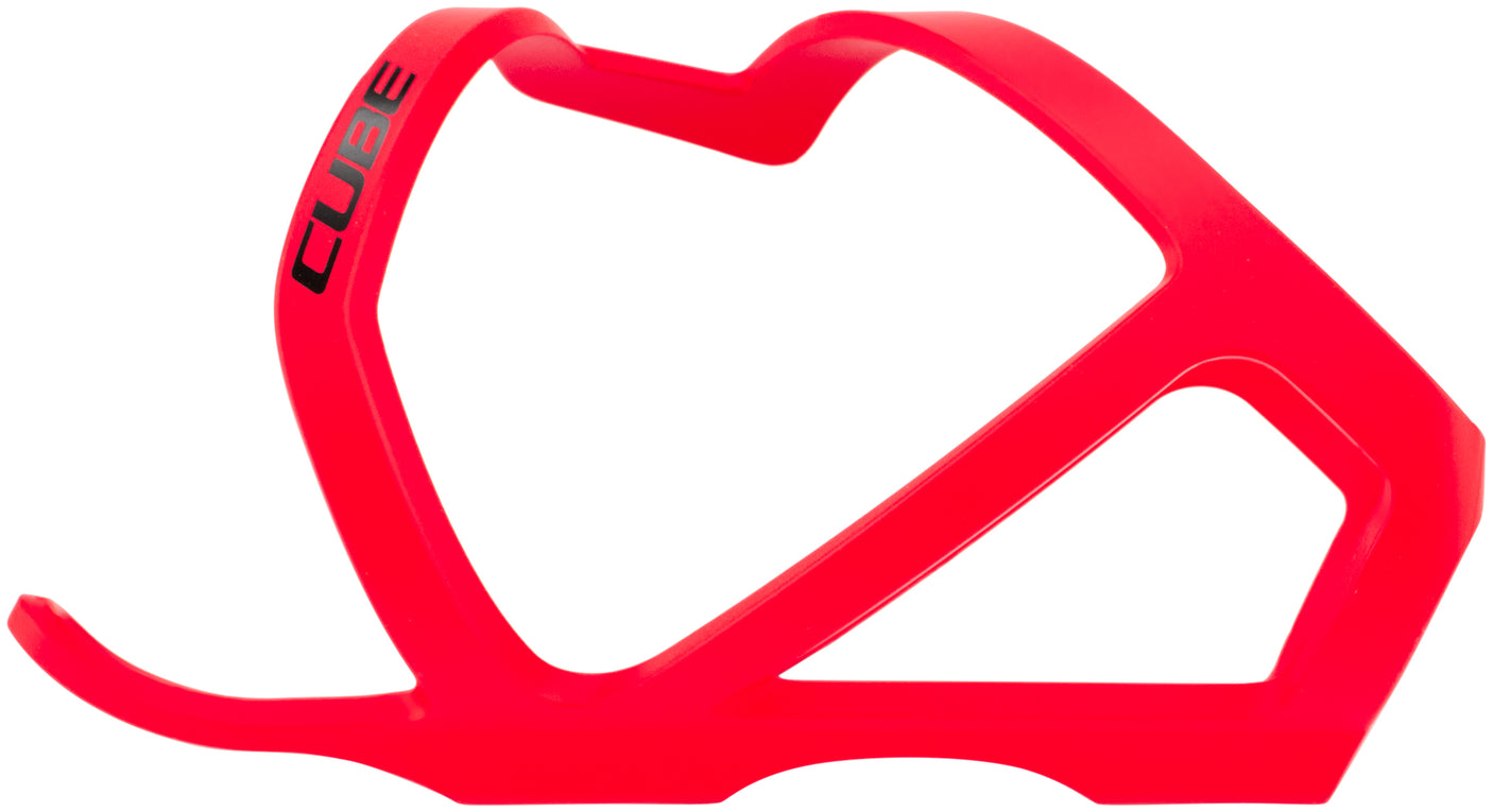 Porte-bidon CUBE HPP Sidecage rouge mat et noir brillant