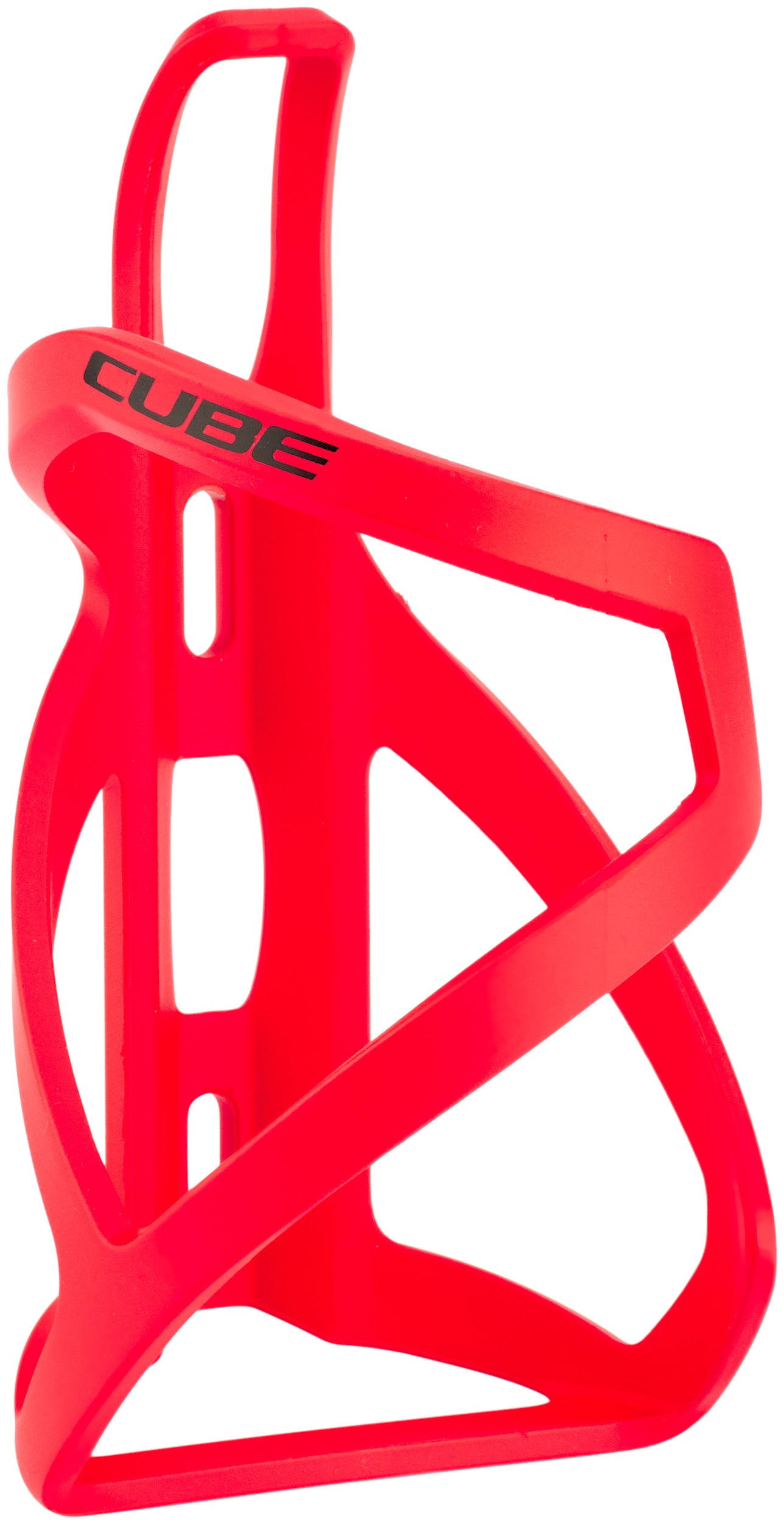 Porte-bidon CUBE HPP Sidecage rouge mat et noir brillant