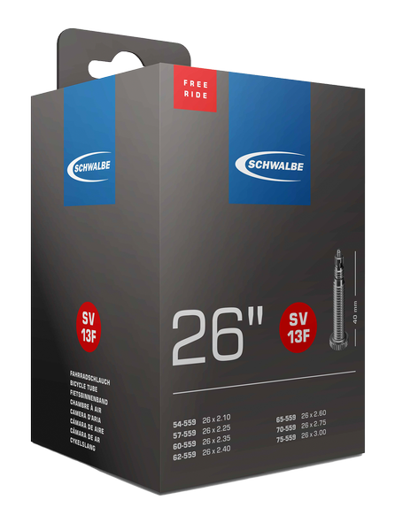 SCHWALBE No.13F Chambre à air 26