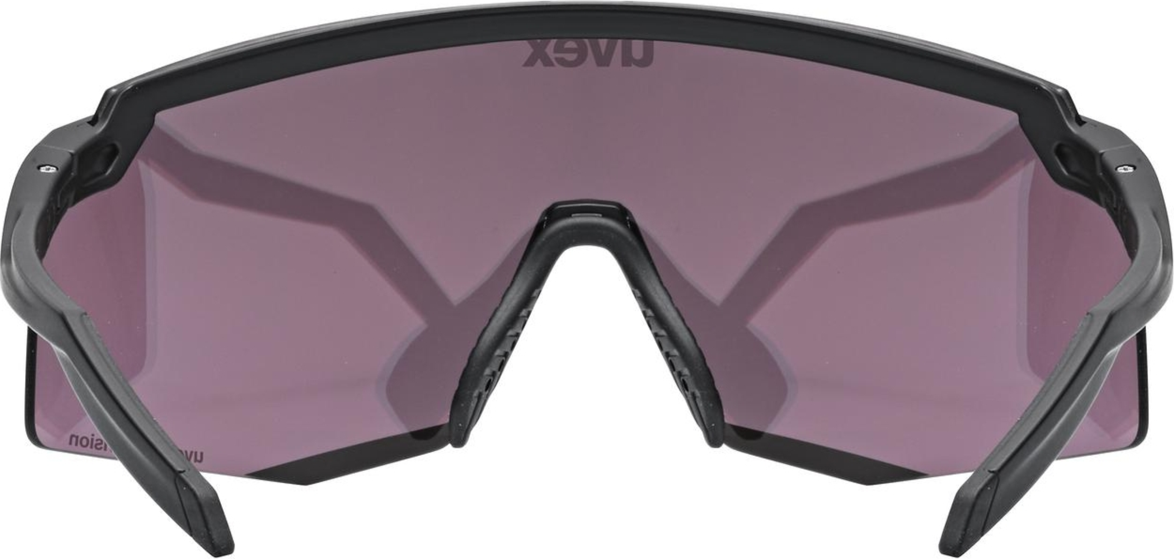 uvex Pace Stage Cv Lunettes de vélo Noir Mat / Miroir Argent