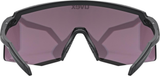 uvex Pace Stage Cv Lunettes de vélo Noir Mat / Miroir Argent