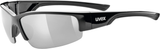 uvex Sportstyle 215 Lunettes de vélo Noir / Lightmirror Silver