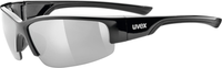 Uvex Sportstyle 215 lunettes de vélo Noir / Lightmirror Argent – aktuelle Variante